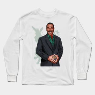 Eddie Murphy - An illustration by Paul Cemmick Long Sleeve T-Shirt